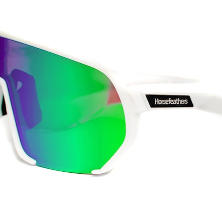 Bike Eyewear Horsefeathers Archie white |mirror green - 6