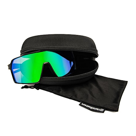 Okulary rowerowe Horsefeathers Neutron matt black | mirror green 2026 - 3
