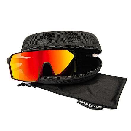 Okulary rowerowe Horsefeathers Neutron matt black | mirror red 2026 - 4