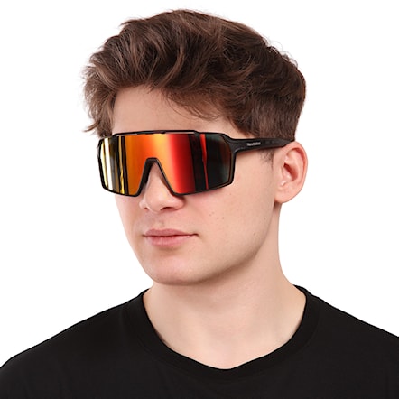 Okulary rowerowe Horsefeathers Neutron matt black | mirror red 2026 - 5