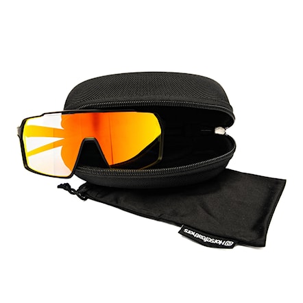 Okulary rowerowe Horsefeathers Neutron Photochromic matt black | mirror red 2026 - 4
