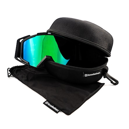 Okulary rowerowe Horsefeathers Patriot black | mirror green 2026 - 4