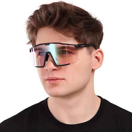 Okulary rowerowe Horsefeathers Proton Photochromic matt black | mirror green 2026 - 5