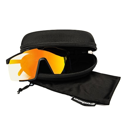 Okulary rowerowe Horsefeathers Proton Photochromic matt black | mirror red 2026 - 4