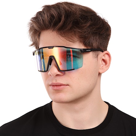 Okulary rowerowe Horsefeathers Proton Photochromic matt black | mirror red 2026 - 5