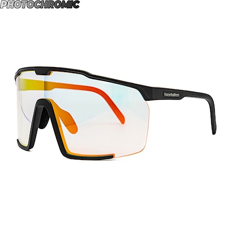 Okulary rowerowe Horsefeathers Proton Photochromic matt black | mirror red 2026 - 1