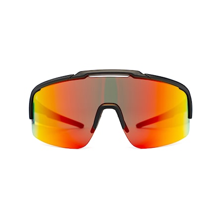 Okulary rowerowe Horsefeathers Recoil matt black | mirror red - 4