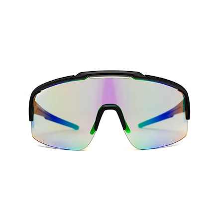 Bike brýle Horsefeathers Recoil Photochromic matt black | mirror green - 4