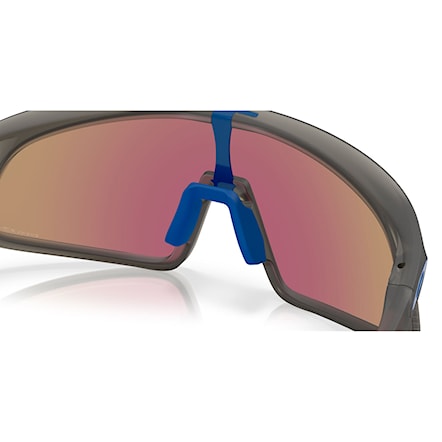 Bike okuliare Oakley RSLV matte grey smoke | prizm sapphire - 4