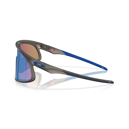 Bike okuliare Oakley RSLV matte grey smoke | prizm sapphire - 6