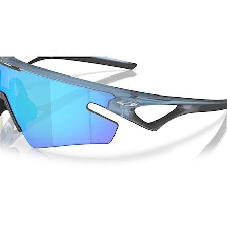Bike Eyewear Oakley Sphaera Slash matt transparent stonewash | prizm sapphire polarized 2025 - 4