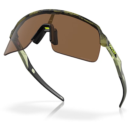 Bike Sunglasses and Goggles Oakley Sutro Lite matte trans fern swirl | prizm bronze 2024 - 3
