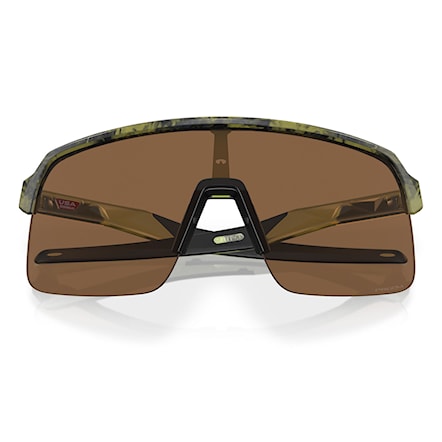 Bike Sunglasses and Goggles Oakley Sutro Lite matte trans fern swirl | prizm bronze 2024 - 5