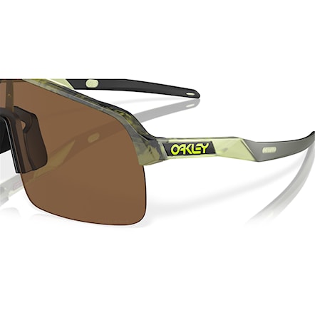 Bike Sunglasses and Goggles Oakley Sutro Lite matte trans fern swirl | prizm bronze 2024 - 6