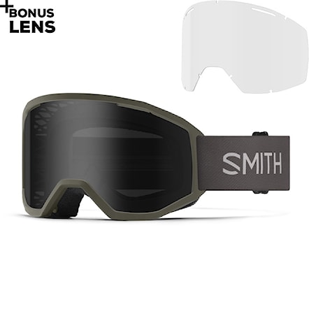 Bike Sunglasses and Goggles Smith Loam MTB forest | sun black multilayer+clear 2024 - 1