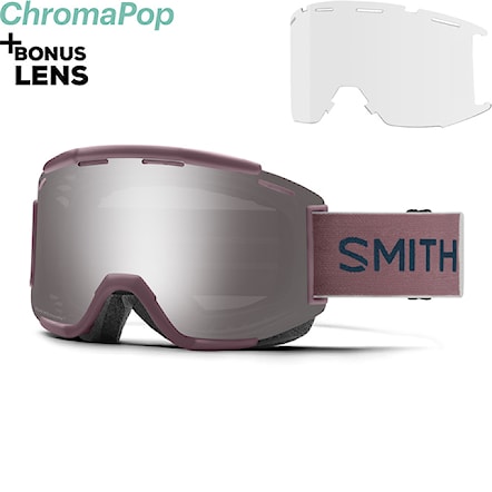 Bike Sunglasses and Goggles Smith Squad MTB dusk/bone | chromapop sun platinum mirror+clear 2024 - 1