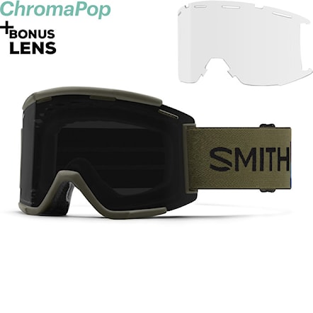 Okulary rowerowe Smith Squad MTB XL trail camo | chromapop sun black+clear 2024 - 1