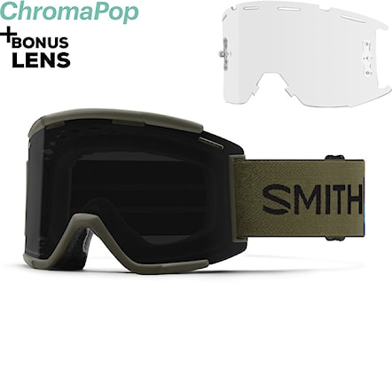 Bike Sunglasses and Goggles Smith Squad MTB XL trail camo | chromapop sun black+clear 2024 - 1