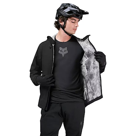 Bike bunda Fox Ranger Water Jacket black 2025 - 3
