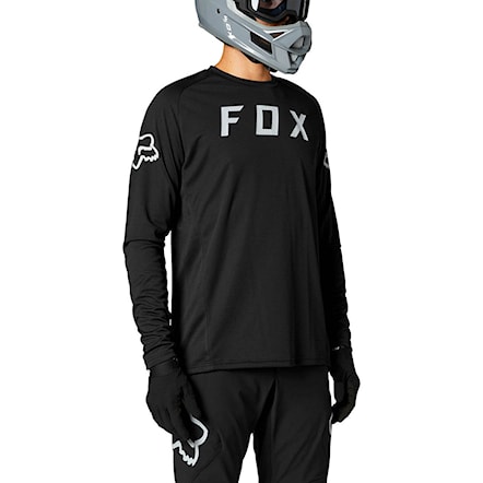 Bike koszulka Fox Defend LS black 2021 - 1