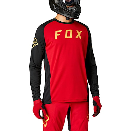 Bike koszulka Fox Defend LS chilli 2021 - 1