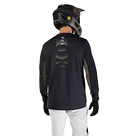Bike koszulka Fox Defend LS Jersey Park black 2025 - 2