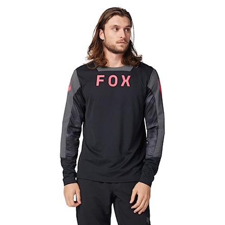 Bike koszulka Fox Defend LS Jersey Taunt black 2024 - 1