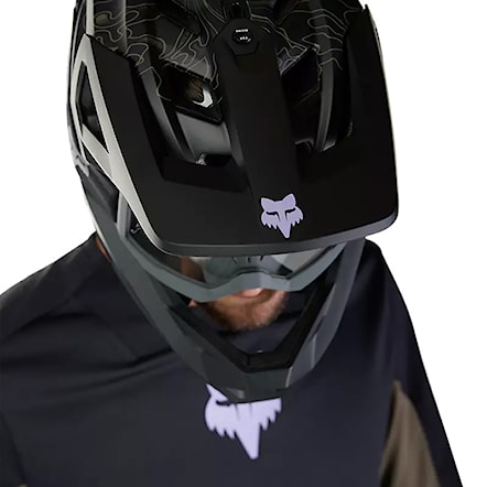 Bike koszulka Fox Defend SS Jersey Park black 2025 - 2