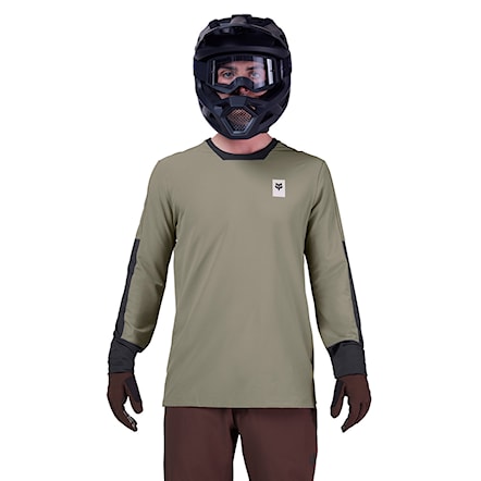 Bike dres Fox Defend Thermal Jersey adobe 2025 - 1