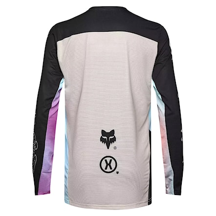 Bike koszulka Fox Flexair LS Jersey Hello Future cream 2025 - 4
