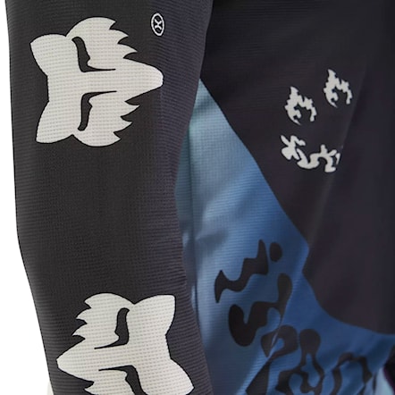 Bike koszulka Fox Flexair LS Jersey Hello Future cream 2025 - 5