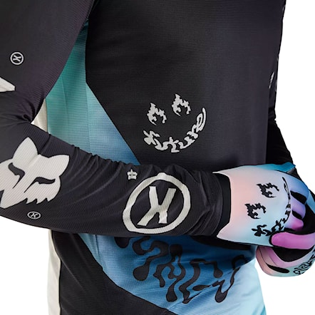 Bike koszulka Fox Flexair LS Jersey Hello Future cream 2025 - 6