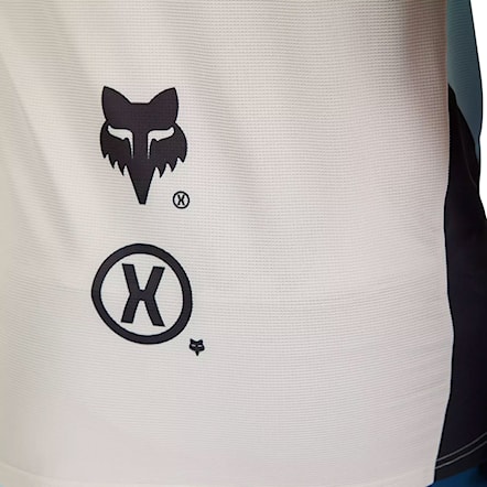 Bike koszulka Fox Flexair LS Jersey Hello Future cream 2025 - 8
