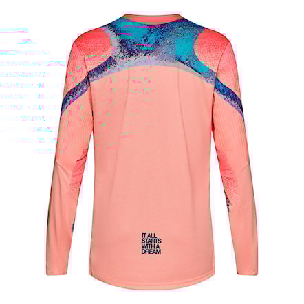 Bike koszulka Fox Flexair Ls Jersey Vision Le peach 2026 - 2