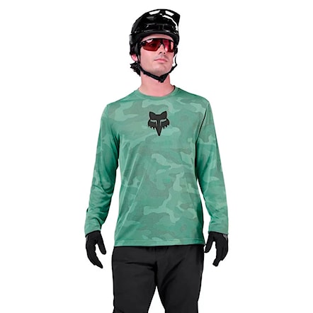 Bike koszulka Fox Ranger Tru Dri LS Jersey pine 2026 - 1
