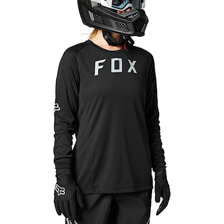 Bike koszulka Fox Wms Defend Ls black 2021 - 1