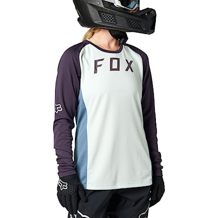 Bike koszulka Fox Wms Defend LS cloud grey 2021 - 1