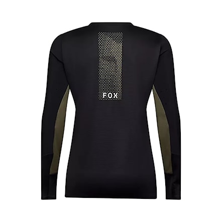 Bike dres Fox Wms Defend LS Jersey Park black 2025 - 2