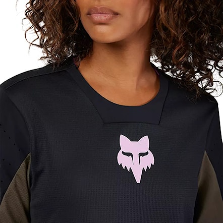 Bike dres Fox Wms Defend LS Jersey Park black 2025 - 5