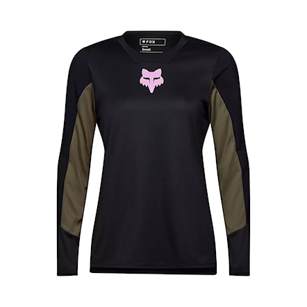 Bike dres Fox Wms Defend LS Jersey Park black 2025 - 1