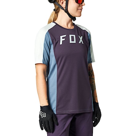 Bike Jersey Fox Wms Defend SS dark purple 2021 - 1