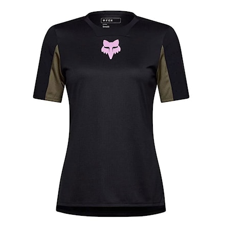 Bike Jersey Fox Wms Defend SS Jersey Park black 2025 - 1