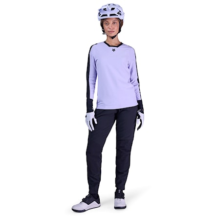 Bike dres Fox Wms Defend Thermal Jersey lilac 2025 - 5