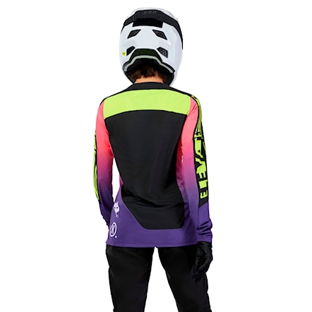 Bike dres Fox Wms Flexair LS Jersey Elevated black 2025 - 2