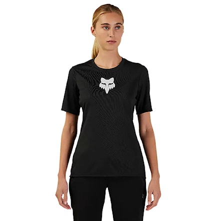 Bike koszulka Fox Wms Ranger SS Jersey Foxhead black 2024 - 1