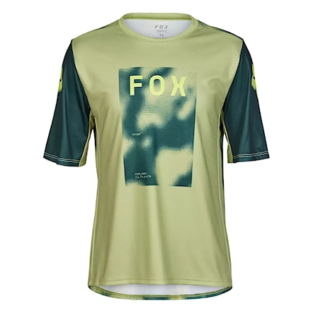 Bike koszulka Fox Youth Ranger SS Jersey Taunt pale green 2024 - 1