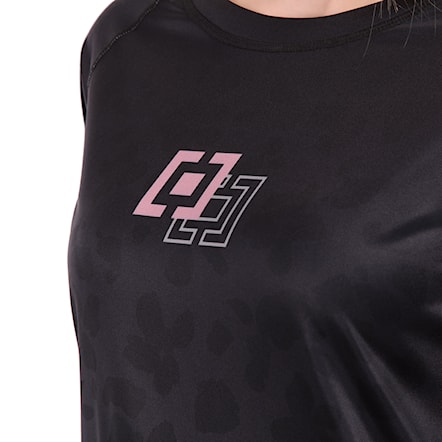 Bike koszulka Horsefeathers Deco LS black/cheetah 2026 - 3