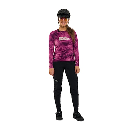 Bike dres Horsefeathers Deco LS blackberry camo 2025 - 3