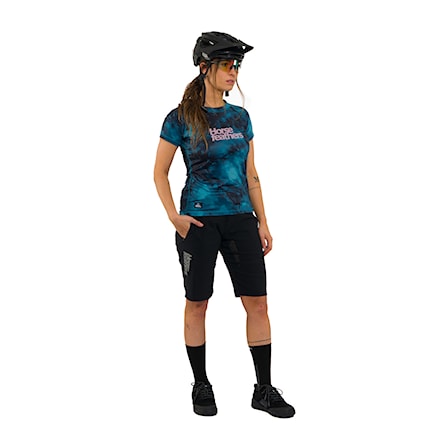 Bike dres Horsefeathers Deco petrol camo 2025 - 5