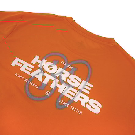 Bike koszulka Horsefeathers Fury burnt orange 2025 - 4